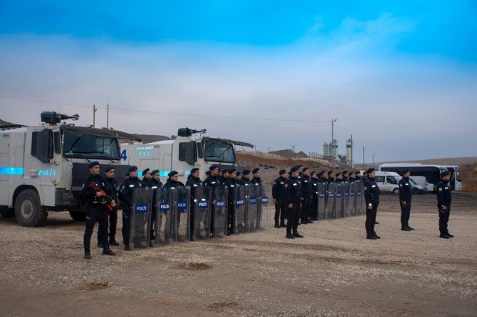 Siirt’te olaylara müdahale tatbikatı