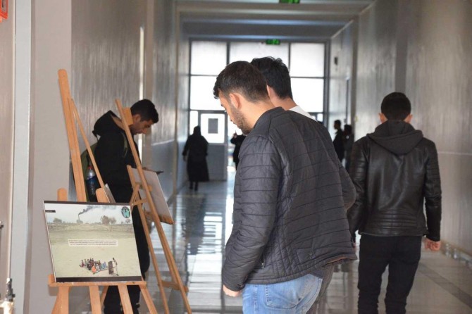 "Mazlum Coğrafyalardaki Eğitim Sorunları" konulu fotoğraf sergisi açıldı