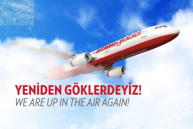 Atlasglobal tarifeli uçuşlarına yeniden başladı