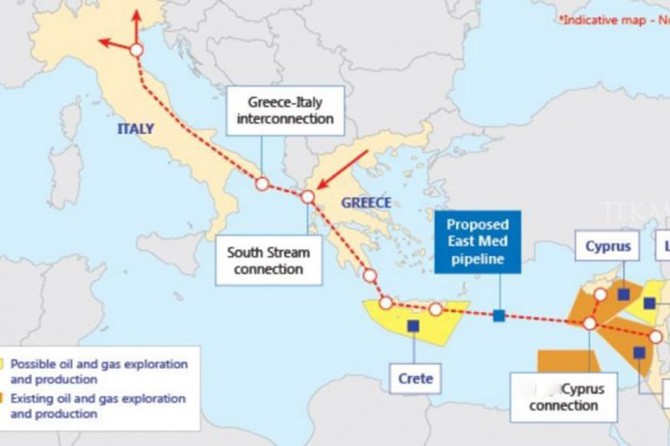 Yunanistan, Kıbrıs Rum Kesimi ve siyonist rejim arasında boru hattı anlaşması