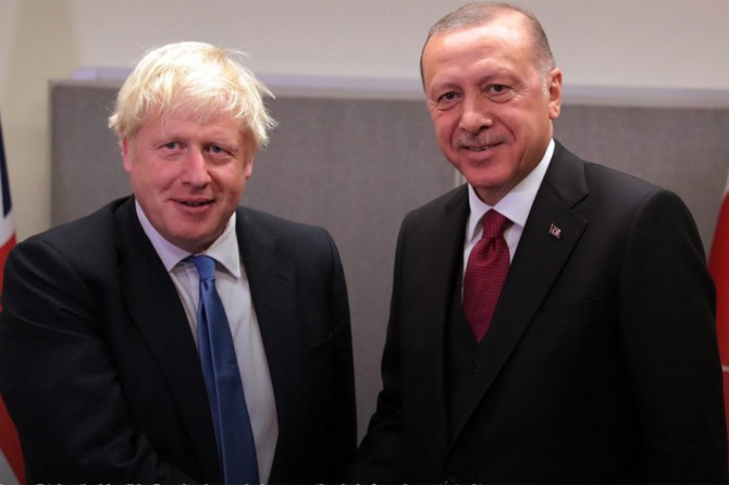 Erdoğan, UK Prime Minister Johnson talk over phone