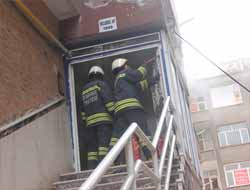 Elektrik Kontağından Çıkan Yangın Korkuttu Video