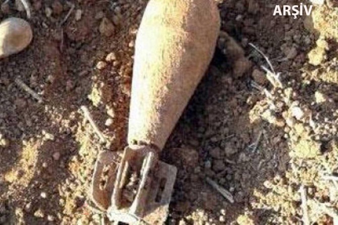 Belediyeye ait barınakta bulunan havan mermisine ilişkin açıklama