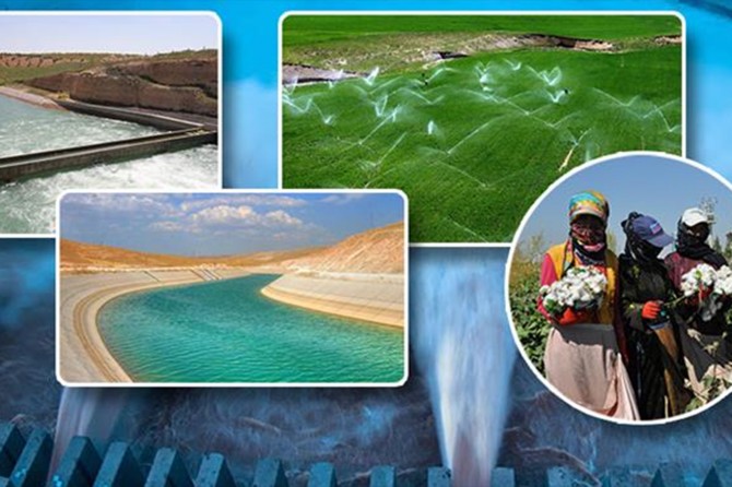 GAP’ta sulama şebekelerinin yüzde 53’ü tamamlandı