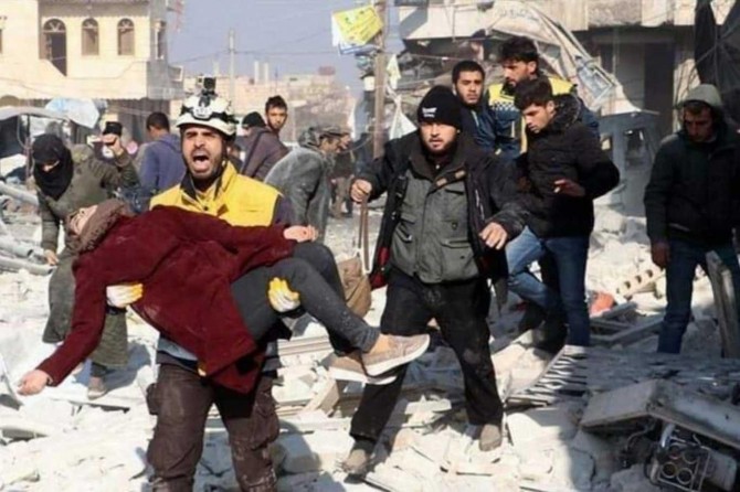 SNHR: Di êrîşên dawî yên ku li Îdlîbê hatin kirin de 86 kes canê xwe ji dest dan