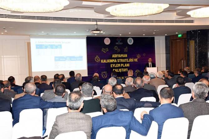 Kalkınma Stratejisi ve Eylem Planı Çalıştayı düzenlendi
