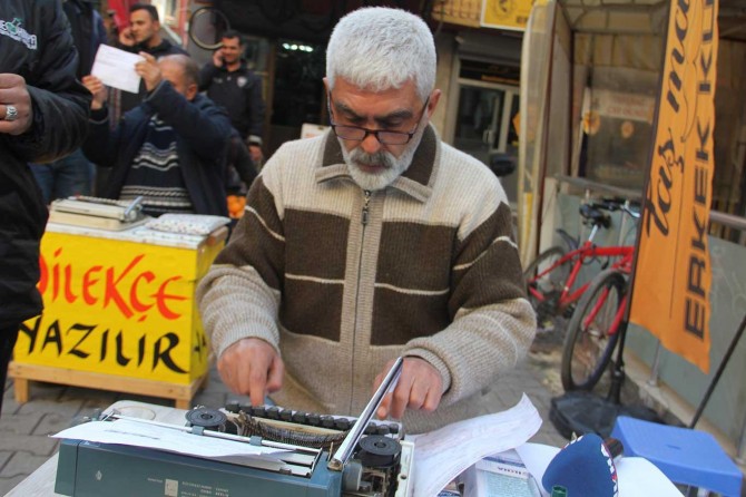 "Mesleğimin kaybolmamasını temenni ediyorum"