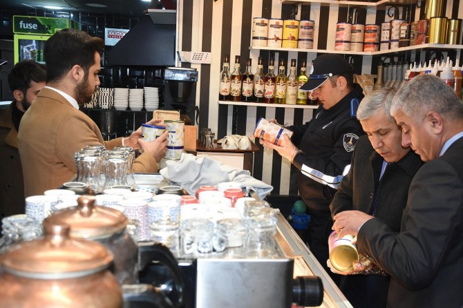 Gaziantep’te işyeri, lokanta ve kafeler denetlendi