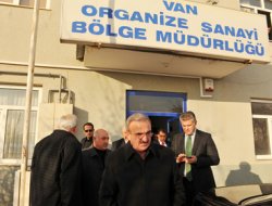 Van'da Organize Sanayi Bölgesi Müteşebbis Heyet Toplantısı Yapıldı