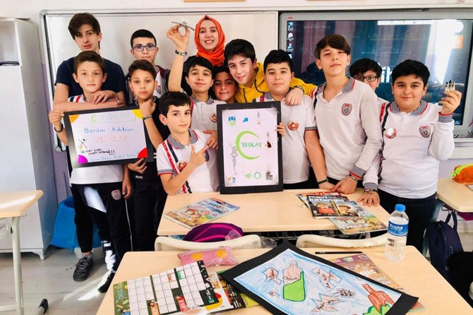 Sakarya'da Benim Kulübüm Yeşilay projesi