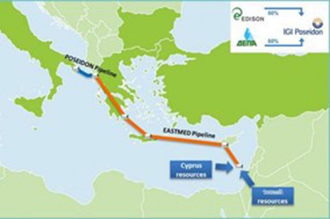 EastMed pipeline deal to be signed in Athens