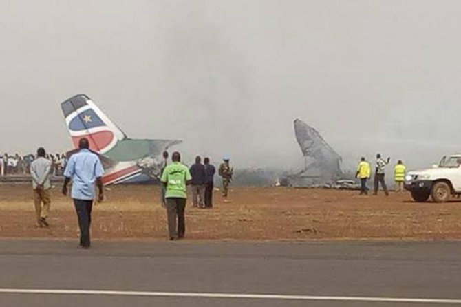 18 people killed in plane crash in Sudan