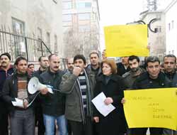 Van'da Asgari Ücrete Yapılan Zam Protesto Edildi