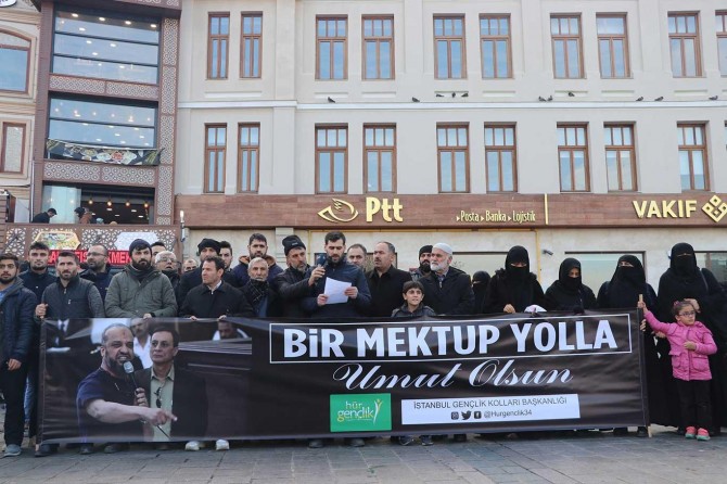 Hür Gençlikten Mısırlı mahkumlara mektup