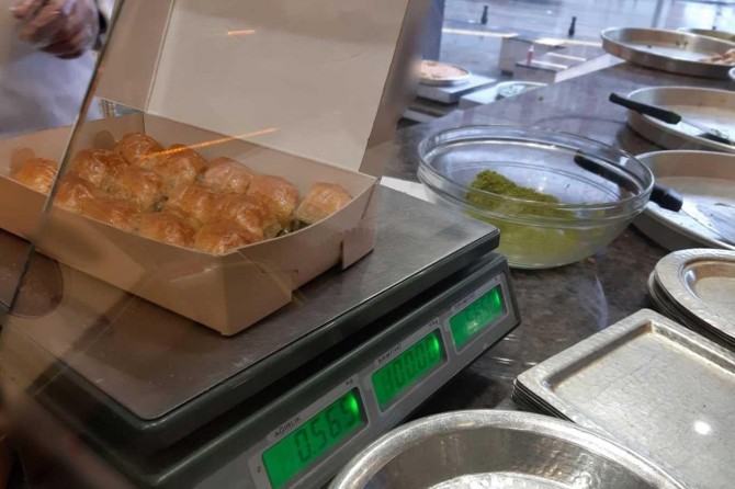 Gaziantep'te baklava üreticileri denetlendi