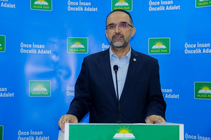 HÜDA PAR Genel Başkanı Sağlam iç gündemi değerlendirdi
