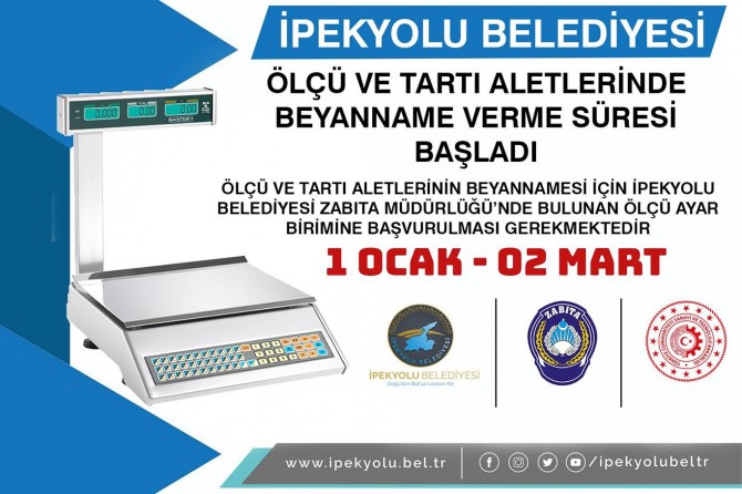Van'da ölçü ve ayar birimleri kontrolü yapıldı