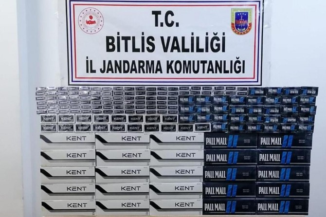 5 bin paket gümrük kaçağı sigara ele geçirildi