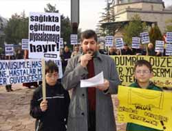 Kamuda Neoliberal Dönüşüm Protesto Edildi