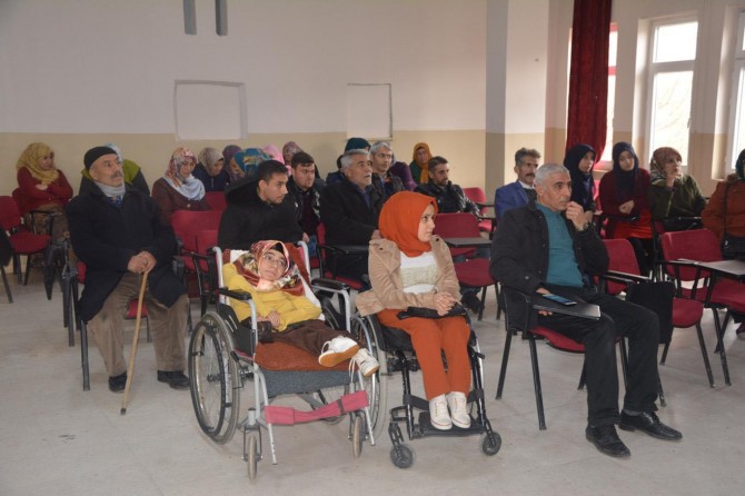 Engellilere hakları anlatıldı