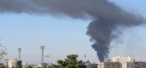 Esed'in Sarayına Roketli Saldırı