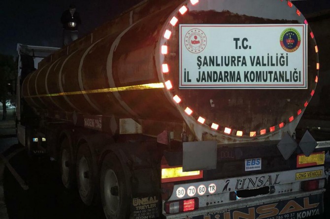 Birecik'te 31 bin litre kaçak yakıt ele geçirildi