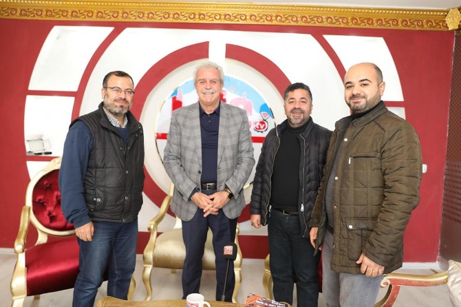 Başkan Tutaşı’dan Çalışan Gazeteciler Günü ziyaretleri