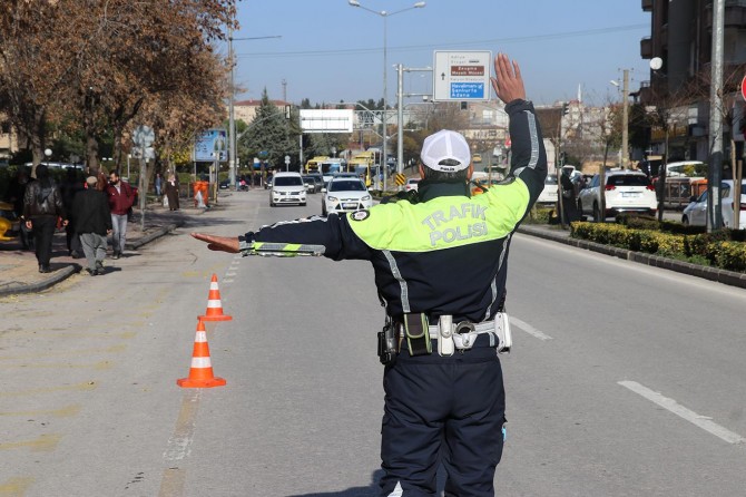 Gaziantep’te trafik denetimleri devam ediyor