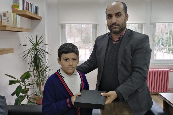 Ordu'da Kur'an Pınarı Sınavı'nda dereceye öğrenciye ödülü verildi