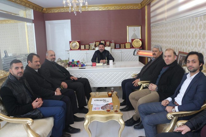 HÜDA PAR'dan “10 Ocak Gazeteciler Günü” ziyaretleri