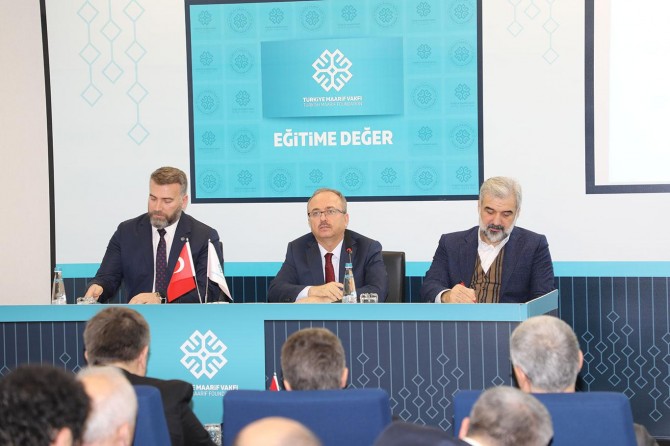 Türkiye Maarif Vakfından istişare toplantısı