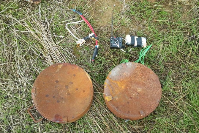 MSB: Kumandalı anti tank mayını imha edildi