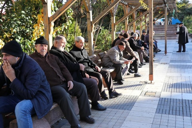 Kışın ortasında bahardan kalma günün tadını çıkarıyoruz