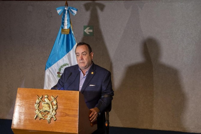 Giammattei sworn in as Guatemala's new president