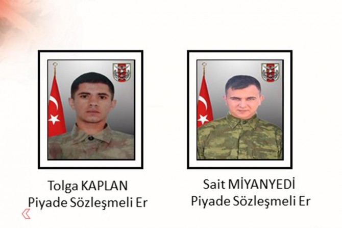 2 leşker canê xwe ji dest dan