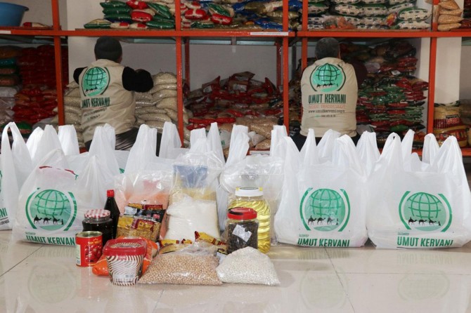 Umut Kervanı 2019 yılında Gaziantep’te binlerce ailenin yüzünü güldürdü