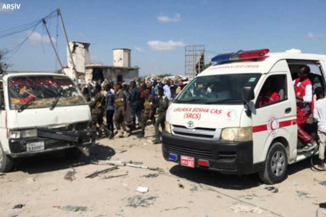 Bomb attack targets Turkish contractors in Mogadishu, Somali: 11 wounded
