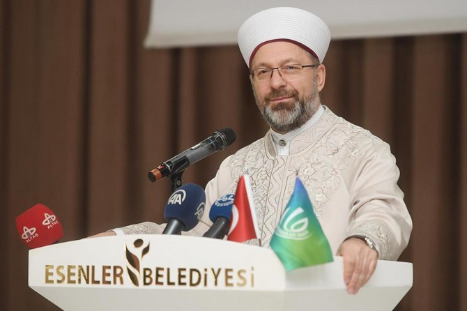 Diyanet İşleri Başkanı Erbaş: Evlilikte sevgi, saygı ve sadakat olması lazım
