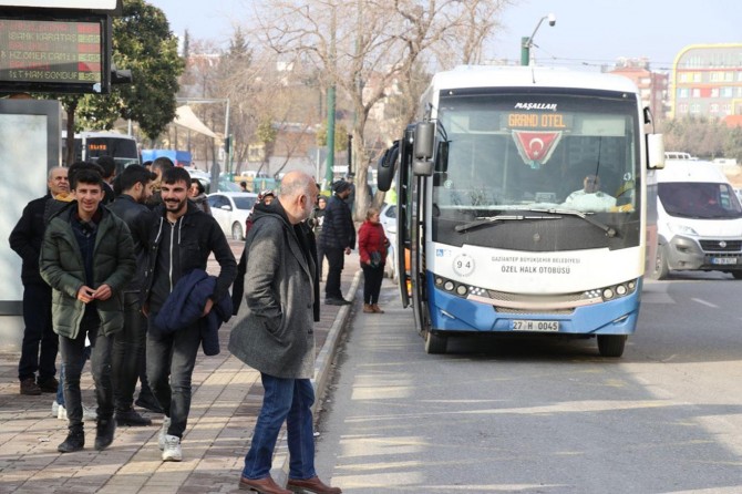 Gaziantep halkı: Otobüs ve sefer sayılarının artırılmasını istiyoruz