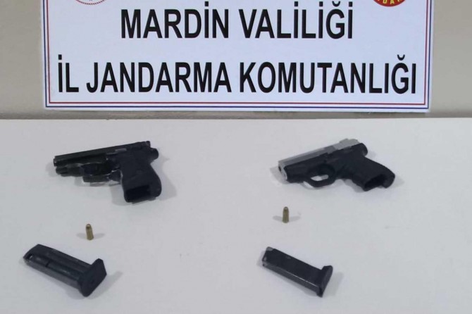 Nusaybin'de silah kaçakçısı suçüstü yakalandı
