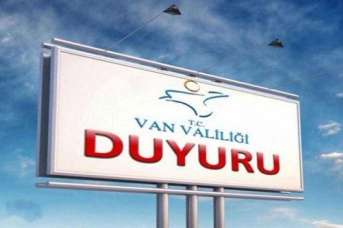 Van'da 15 gün süreyle tüm etkinlikler yasaklandı