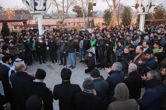 STK'lardan Kudüs Müftüsü Sabri'nin Mescid-i Aksa'ya girişinin engellenmesine tepki