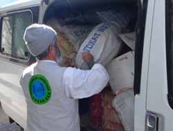 Ergani Kardeş Der Ceylanpınar'daki Suriyeli Mültecilere Yardım Etti