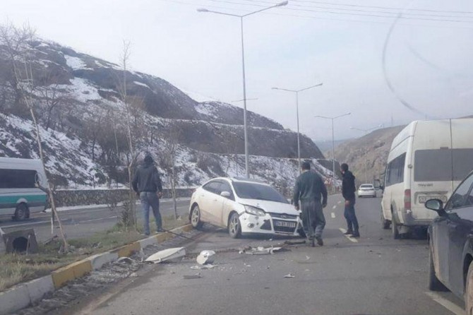 Siirt'te kaza: Bir yaralı
