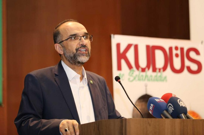 HÜDA PAR: 'Yüzyılın Anlaşması' bir ihanet belgesidir