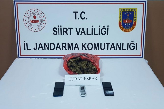 Siirt'te uyuşturucu operasyonu