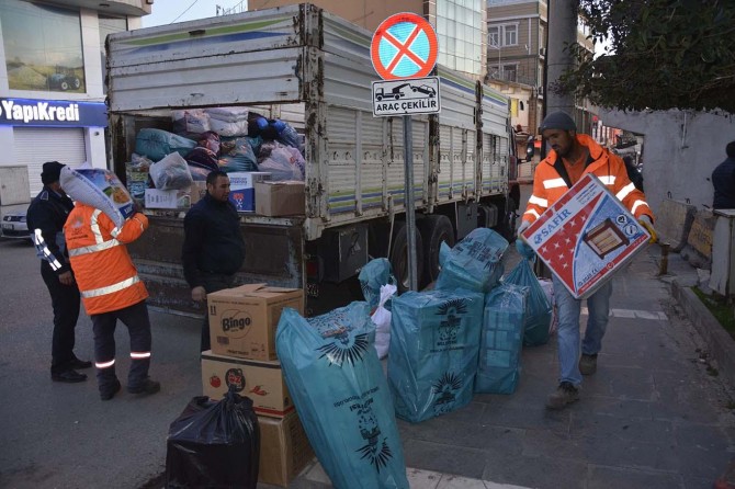 Şanlıurfa'dan Elazığ'daki depremzedelere yardım