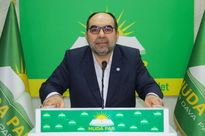 HÜDA PAR'dan Diyarbakır'daki sağlık sorunlarına ilişkin açıklama