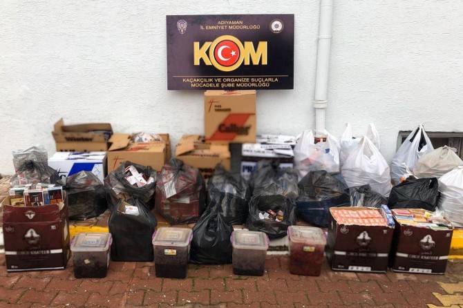 Adıyaman'da "Duman-9" operasyonu gerçekleştirildi