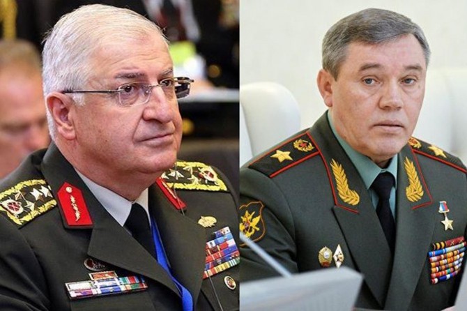 Türkiye ve Rusya Genelkurmay Başkanları İdlib’de yaşanan son gelişmeleri görüştü